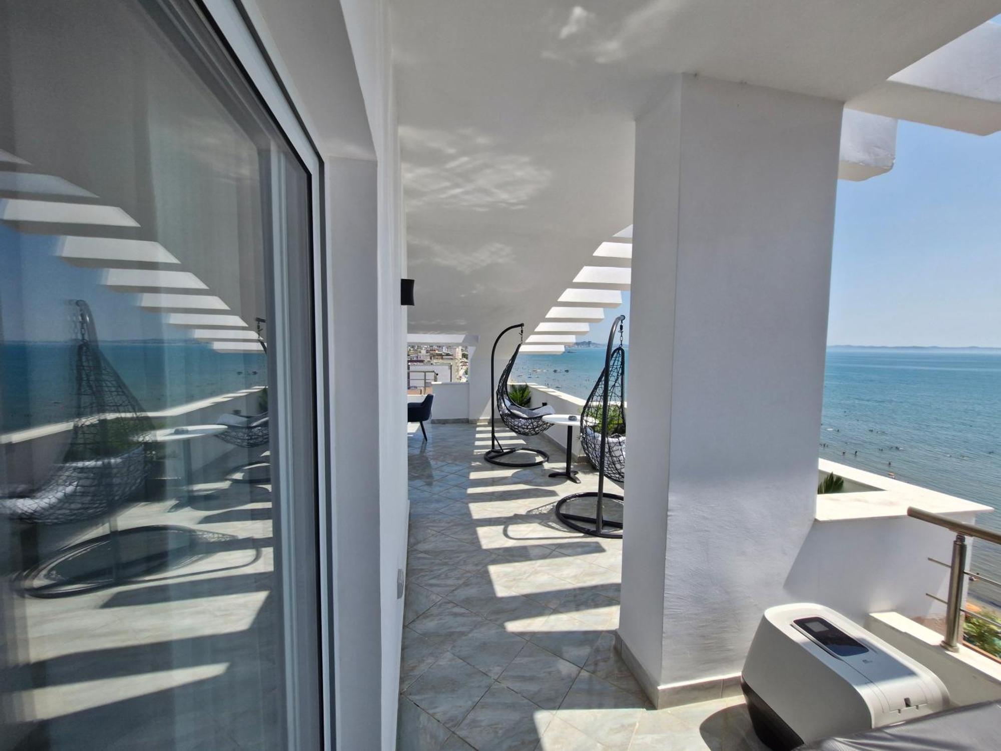 DurrësLuxury Penthouse别墅 外观 照片
